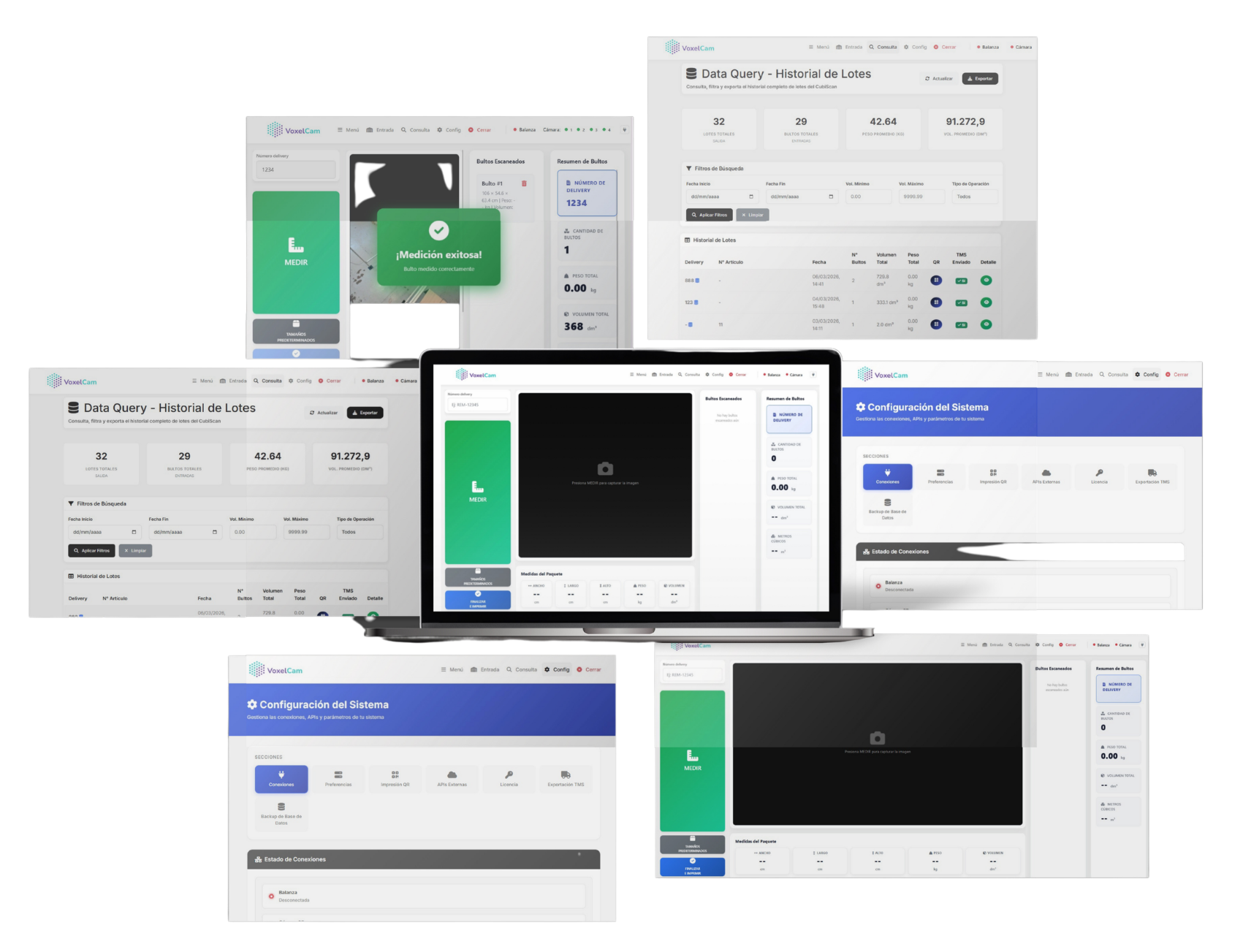 Mockup de AGH Voxel Suite